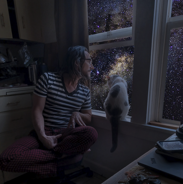 Isaac Boatright with Bebez